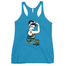 Load image into Gallery viewer, Proud Army Wife Tank Top
