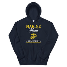 Load image into Gallery viewer, Marine Mom Hoodie
