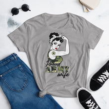 Load image into Gallery viewer, Proud Army Wife Tee
